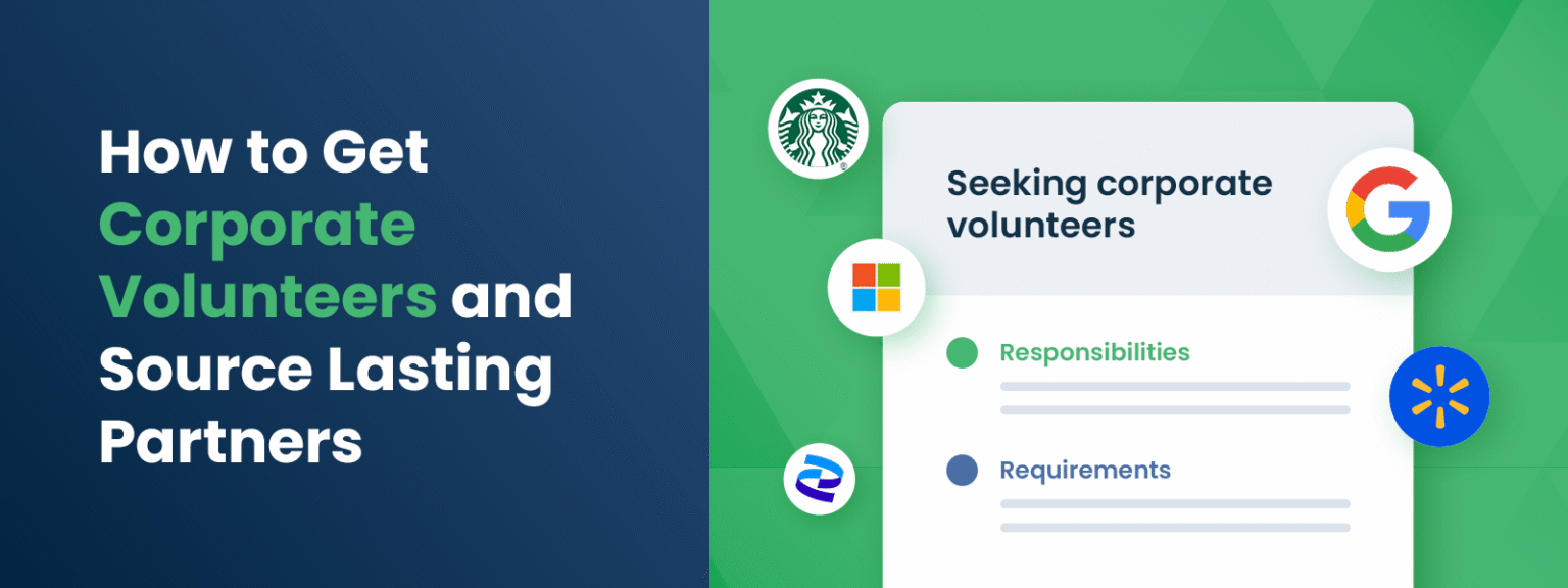 How to Get Corporate Volunteers and Source Lasting Partners