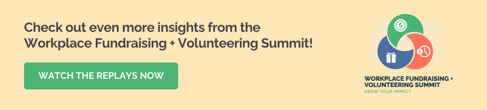 Access more workplace giving insights with presentation replays.