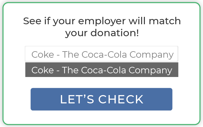 Using a corporate matching gift program database: step 2 Using a corporate matching gift program database: step 2