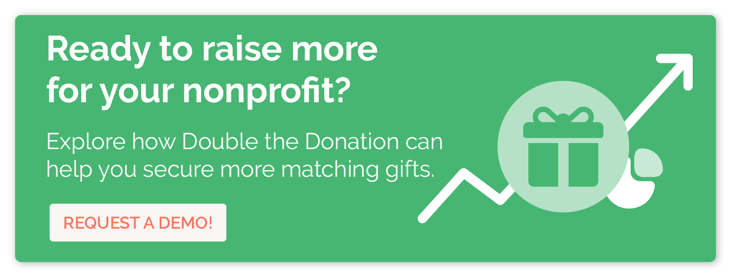Click through to discover how Double the Donation can help you make the most of your donor stewardship efforts and raise more from matching gifts.